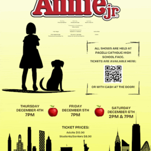 Annie Jr Adult Ticket – Dec 4th